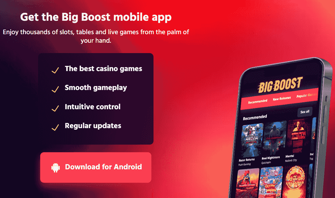 Join bigboost to get welcome bonus